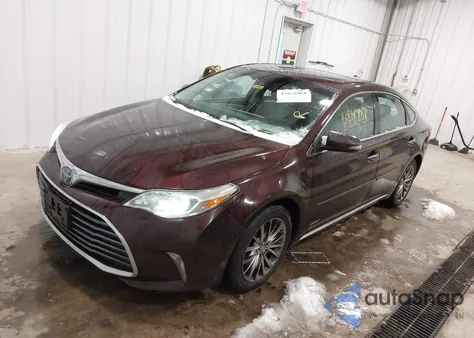 2016 Toyota Avalon Hybrid Limited from USA, damaged, VIN 4T1BD1EB3GU048684